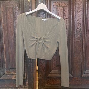 Reformation // Narciso Novelty Cashmere Sweater